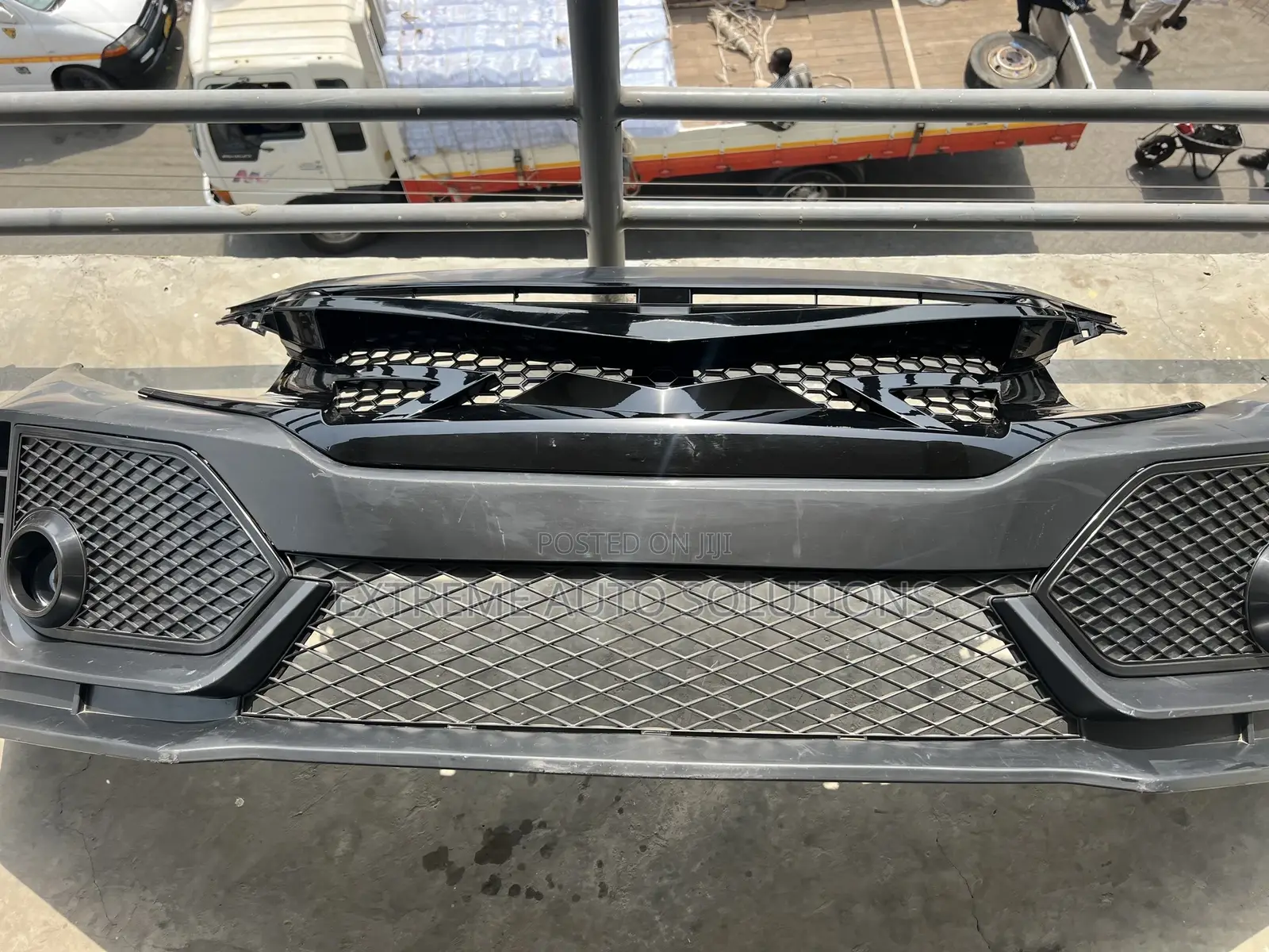 Front Bumper Spoiler Face Kit for Honda Civic Body Kit