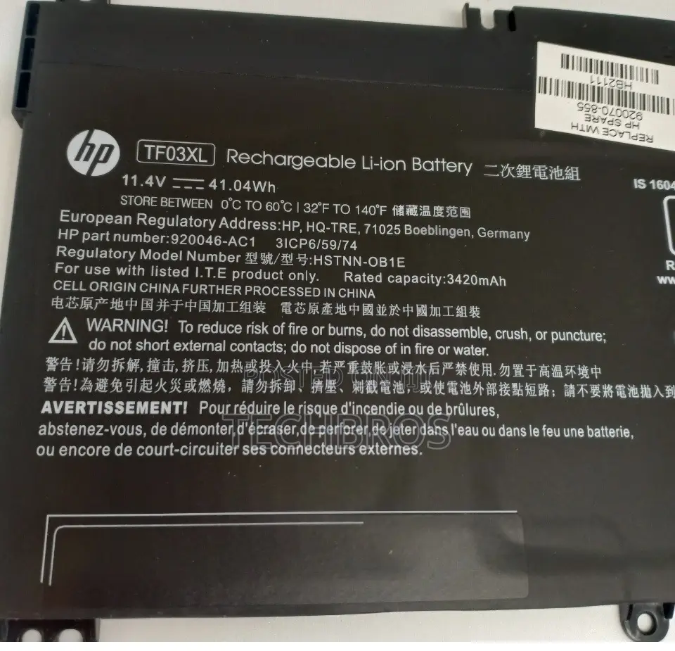 Original HP Pavilion 14 X360 -TF03XL