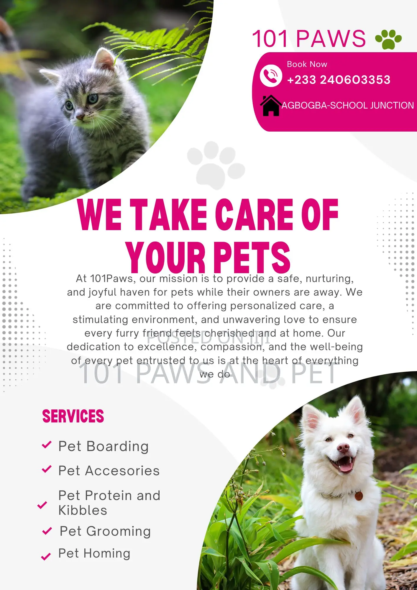 Pet Boarding