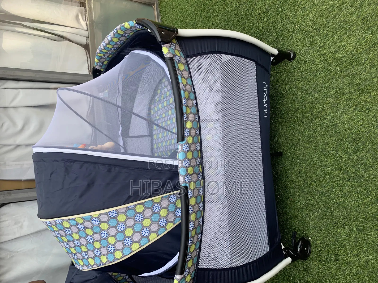 3in1 Burbay Baby Bed, Newborn Bed With Net, Changing Unit