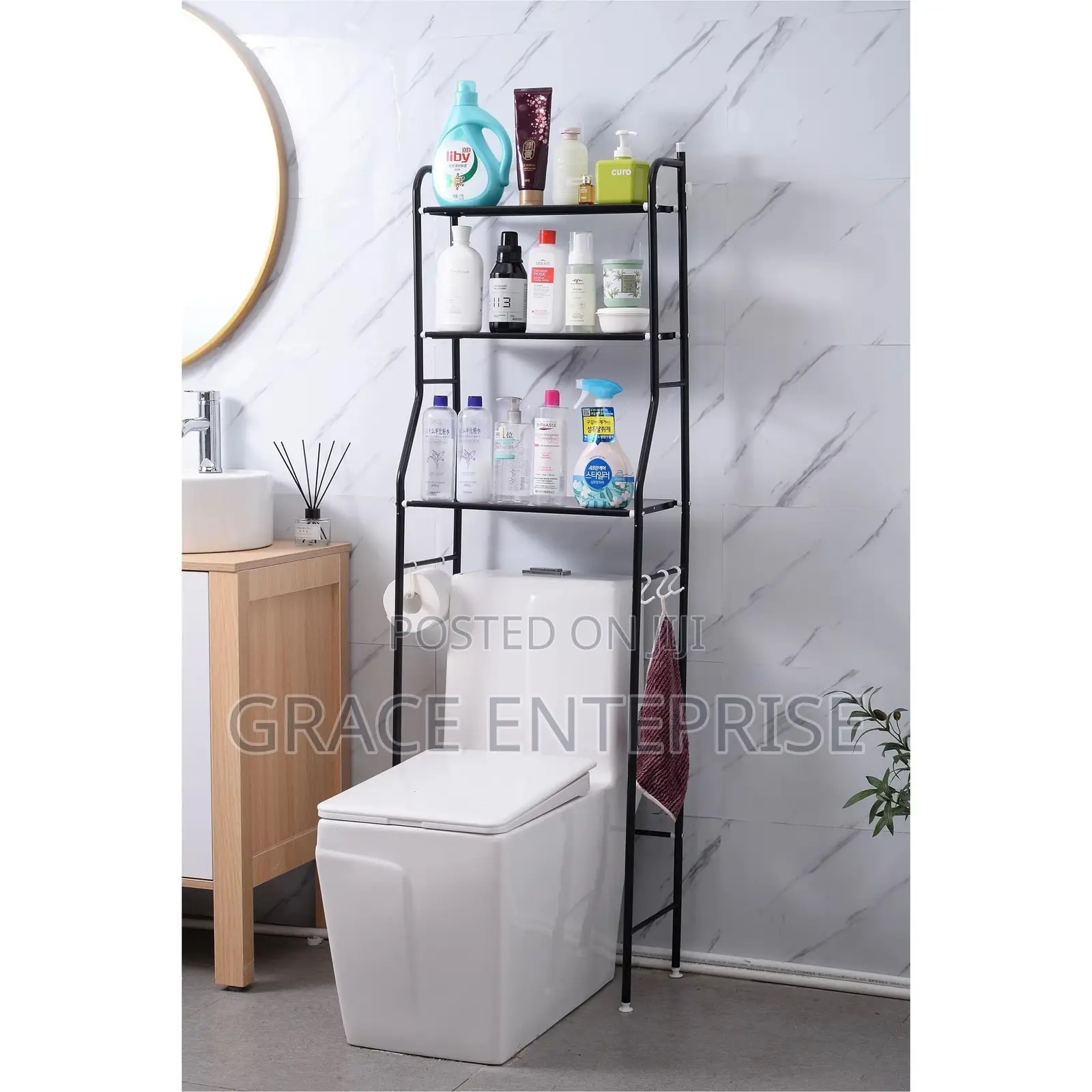 Beautiful Toilet Racks Available in Different Shades