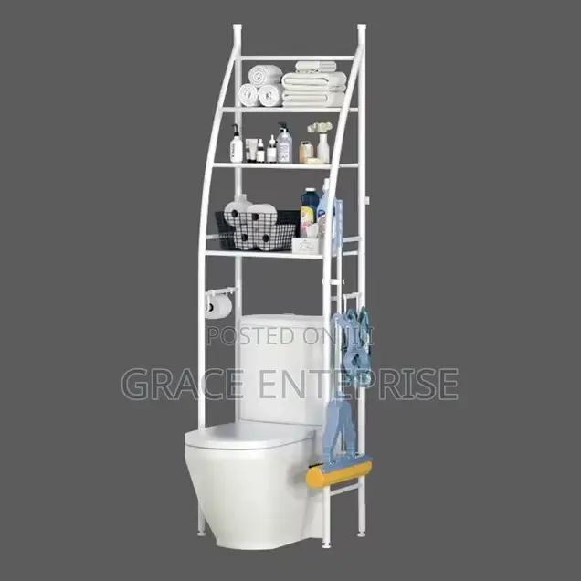 Elevate Your Bathroom Look With Our Affordable Toilet Rack