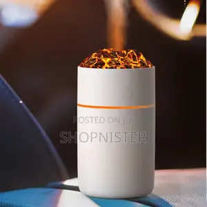 Mini Air Humidifier Simulates Flame Atmosphere 230ml