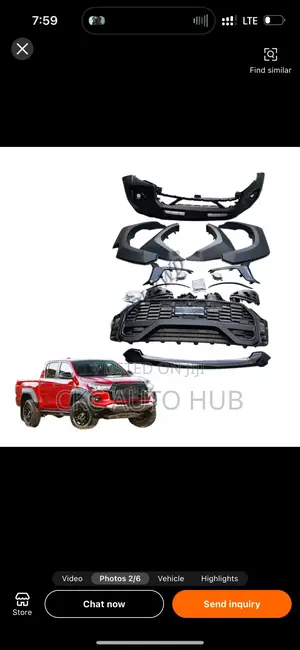 Hilux 2016 To 2021 Body Kit Available