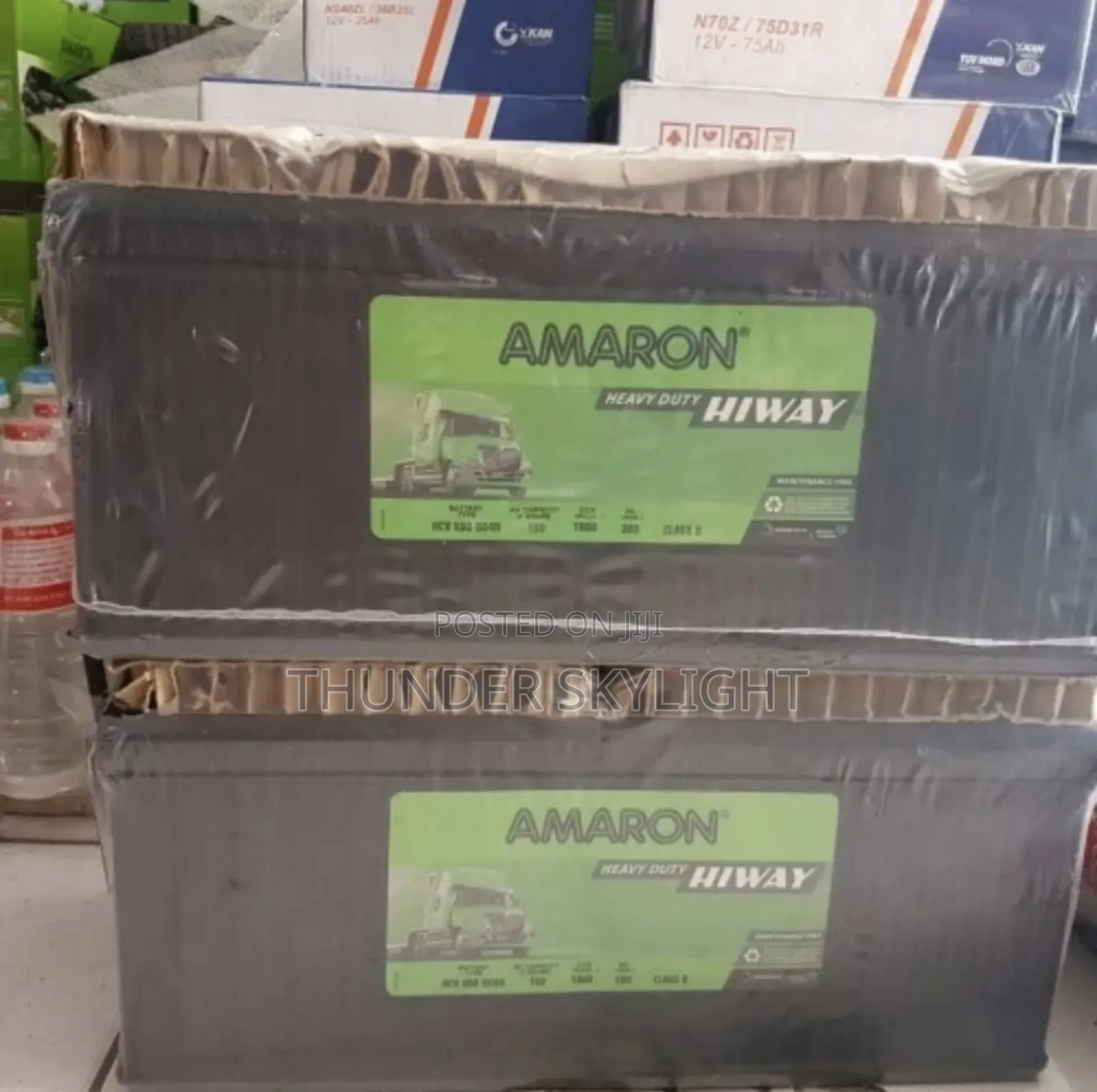 25 Plates Amaron 150 Ah Heavy Duty Battery