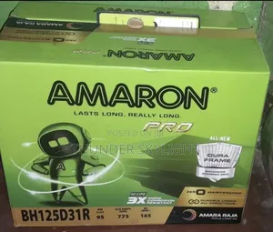 17 Plates Battery Amaron 90 Ah 105d31l 115d31l 125d31r
