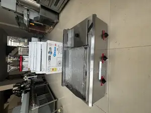 Gas Griddle With Side Fryer