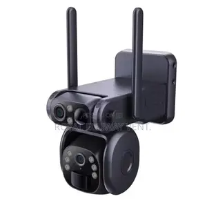 6mp CCTV Solar Camera 2 Lens 4g Sim Card(Mtn and Vodafone)