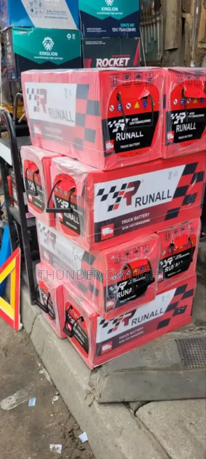 25 Plates Battery 150ah Runall