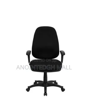 High Back Ergonomic Computer Chair - Black