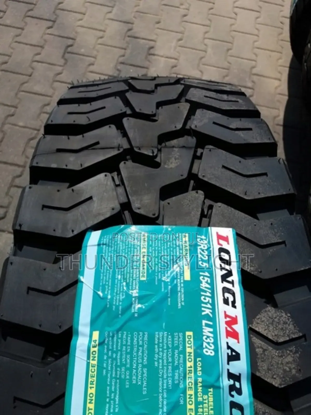13r22.5 All Terrain Rough Tire Longmarch Lm328