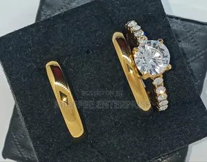 Quality Gold Plated Ring Set