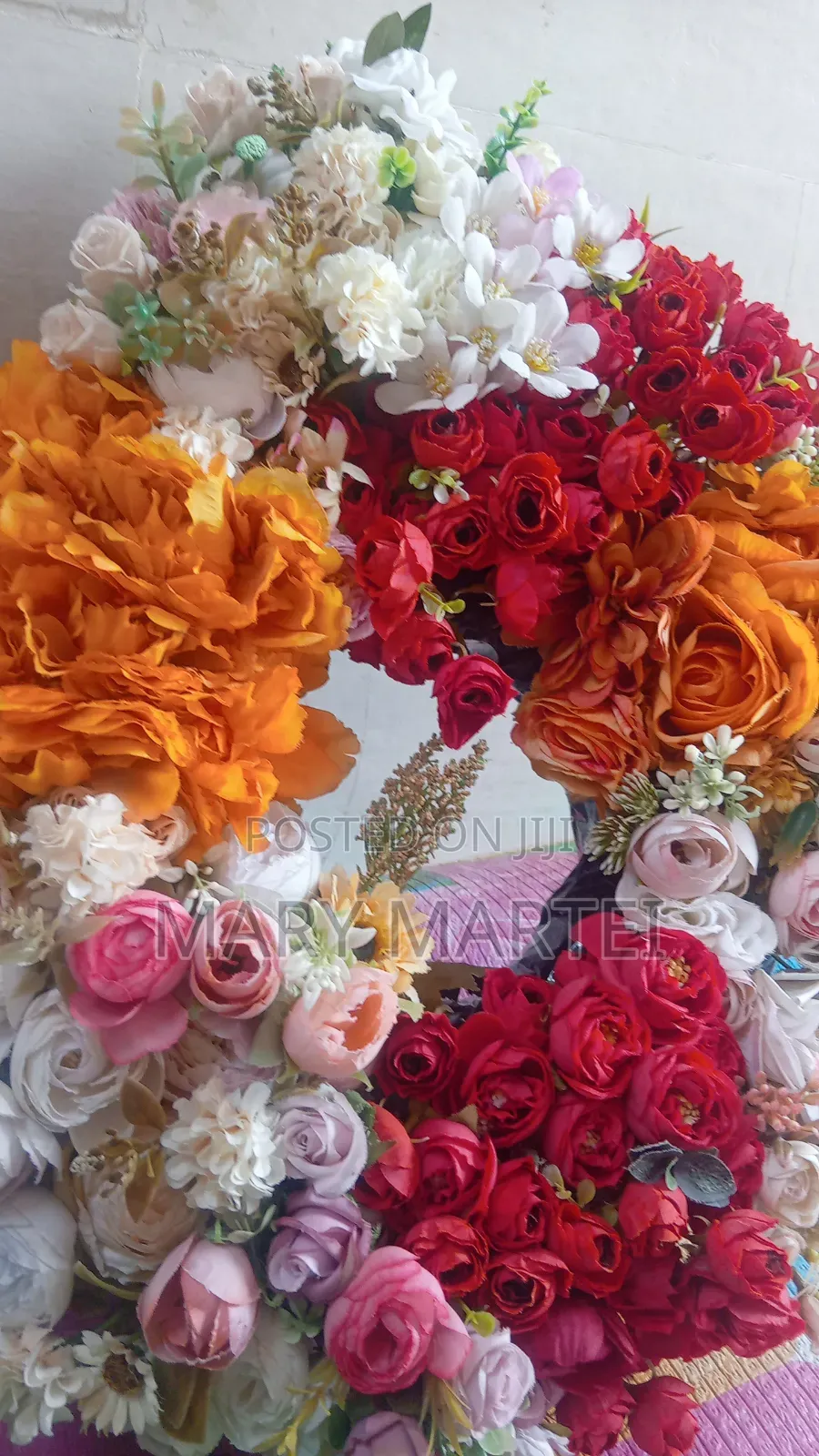 Affordable Wreath and Bouquet 