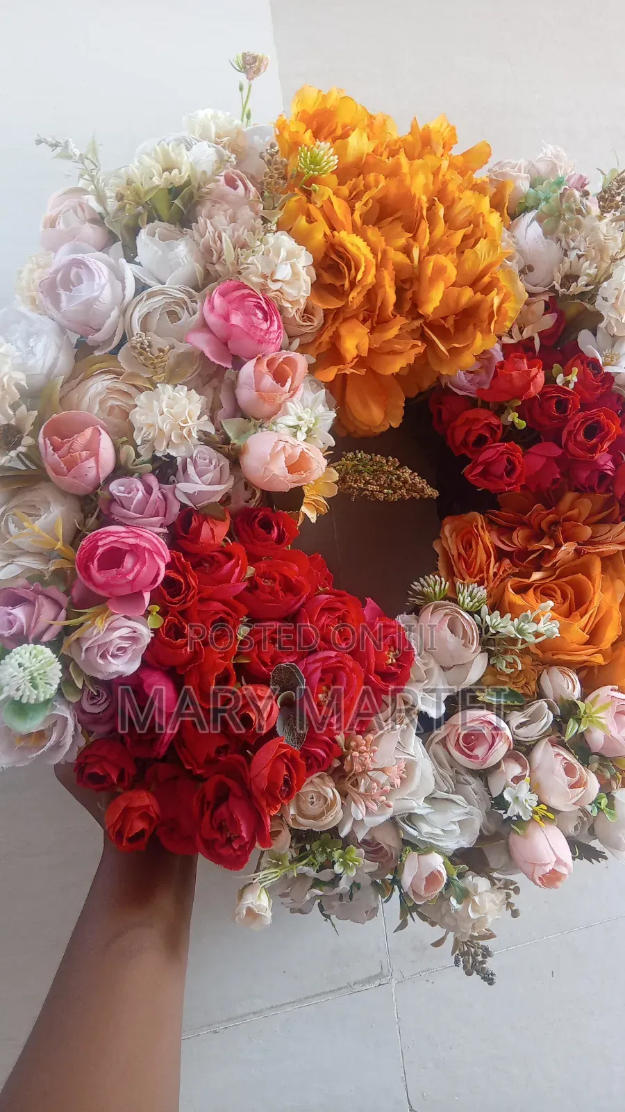 Affordable Wreath and Bouquet 