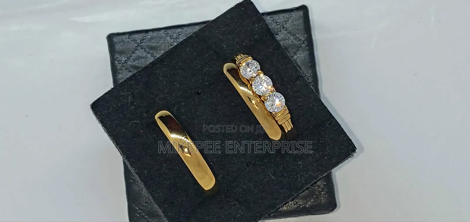 Quality Gold Plated Ring Set