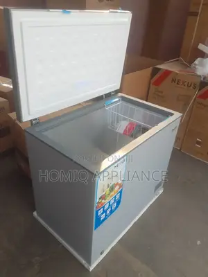 New Nexus NX315H 251L Single Door Chest Freezer – Silver