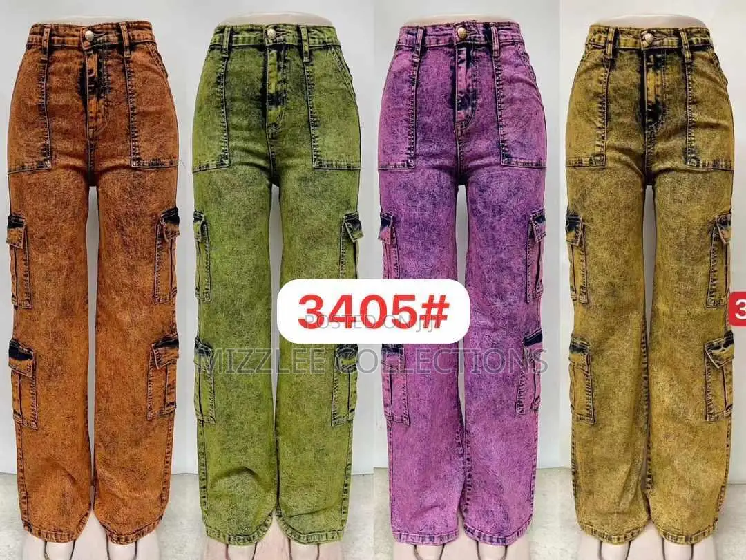 Side Pocket Jeans For Ladies