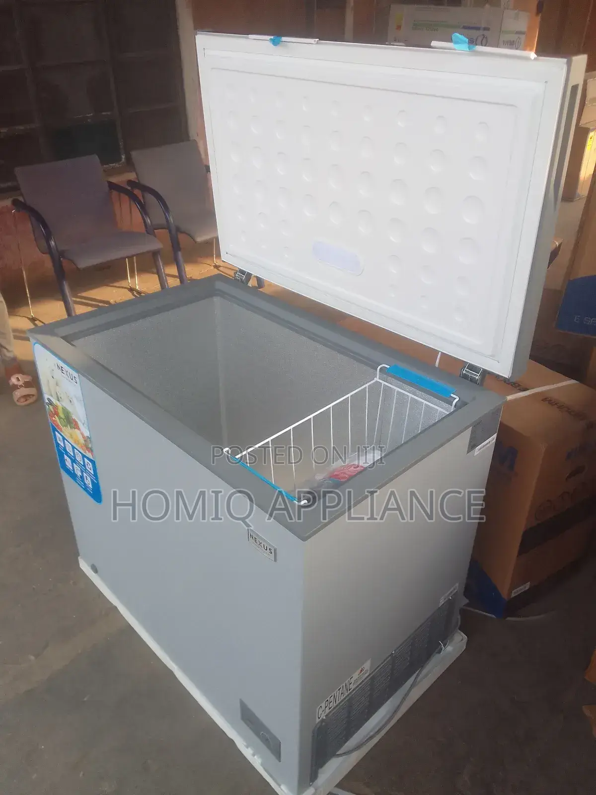 New Nexus 251L NX-FZ-315H Single Door Chest Freezer