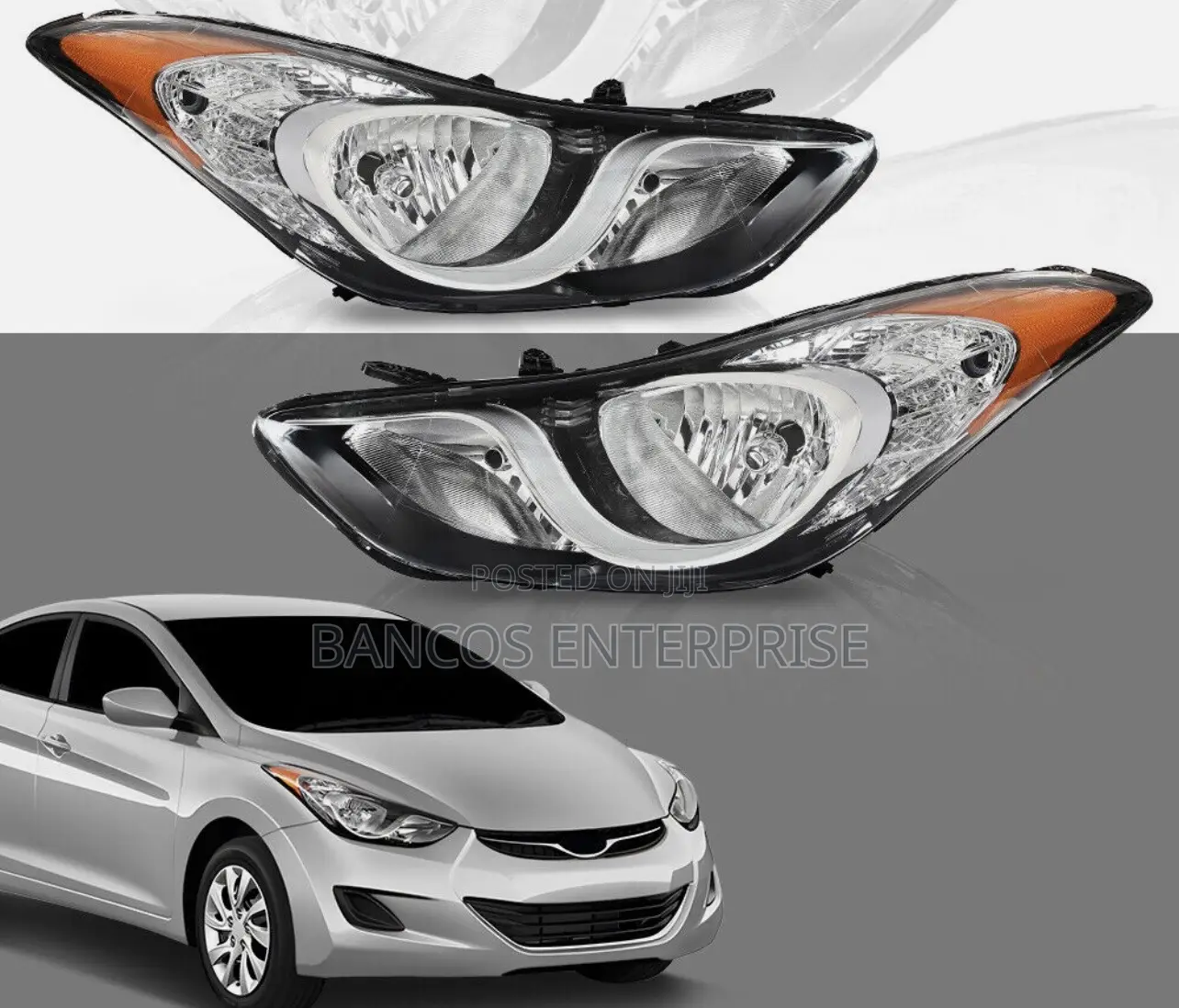Hyundai Elantra 2011-2013 Head Light