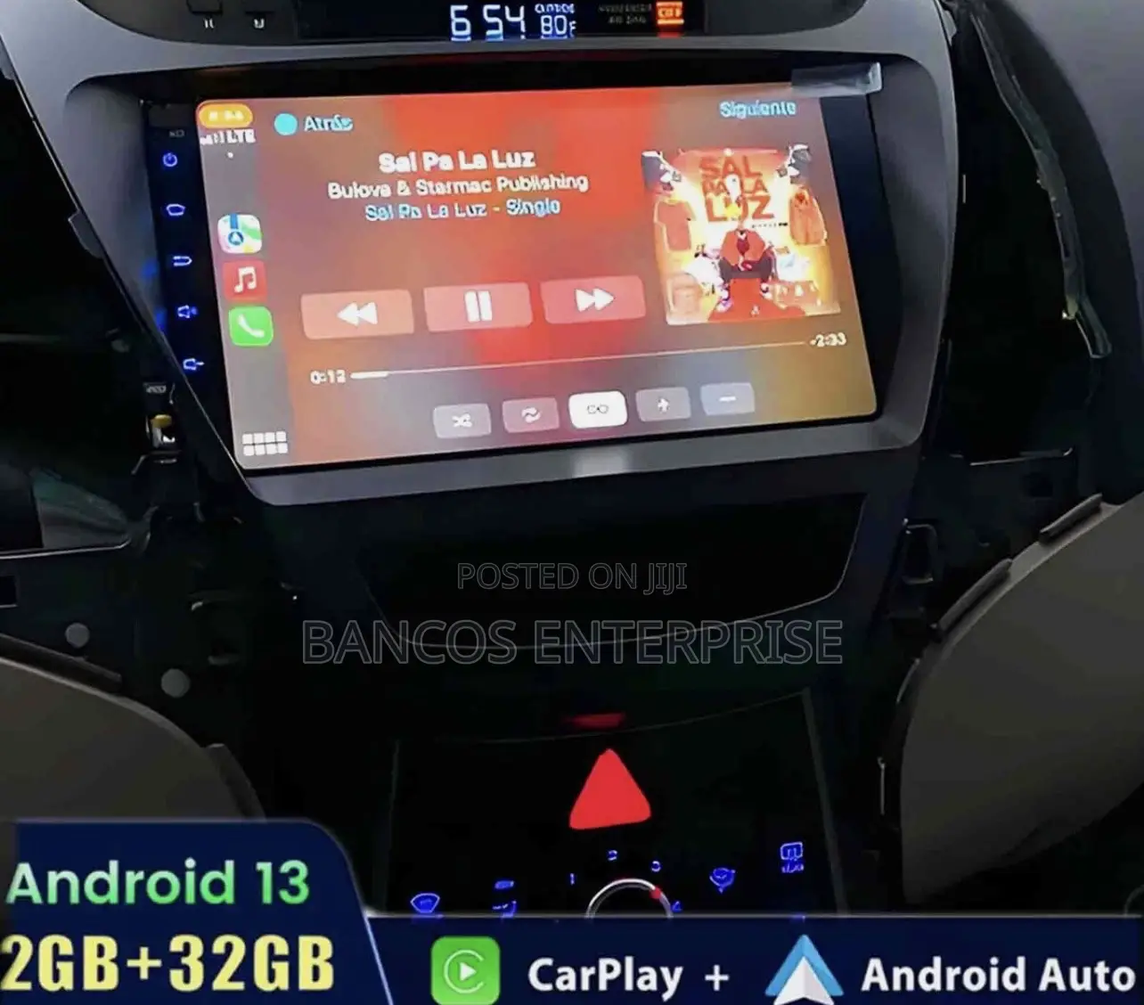 Hyundai Elantra Android Stereo Car Play