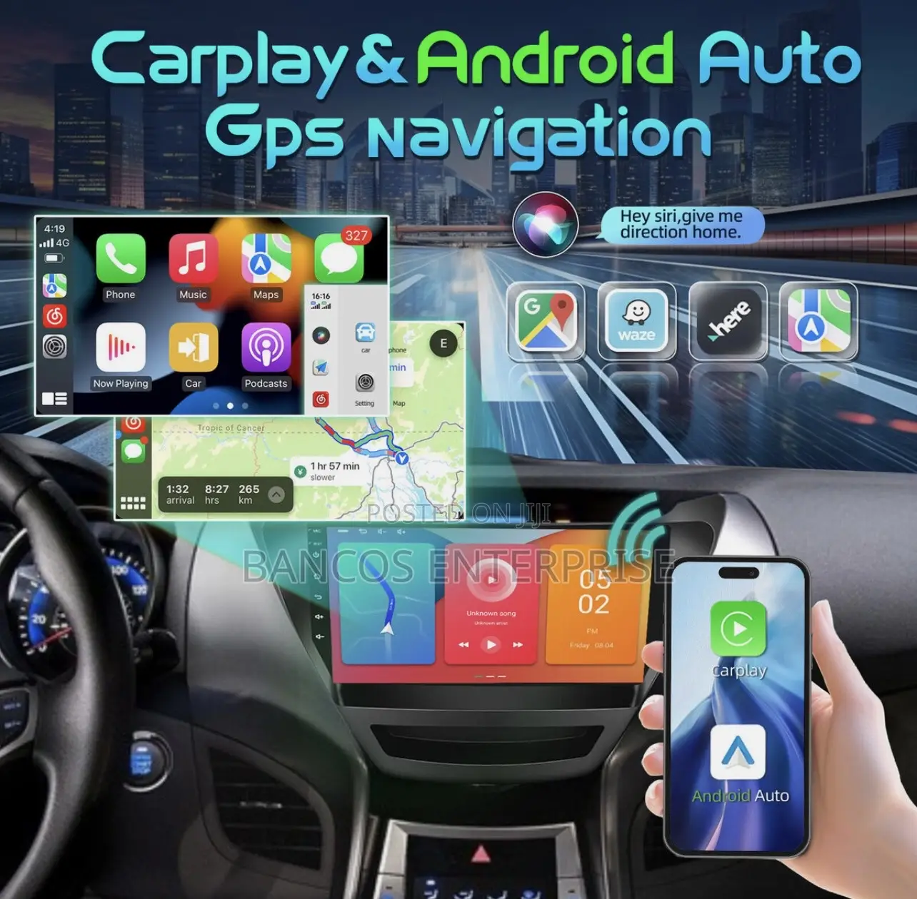 Hyundai Elantra Android Stereo Car Play
