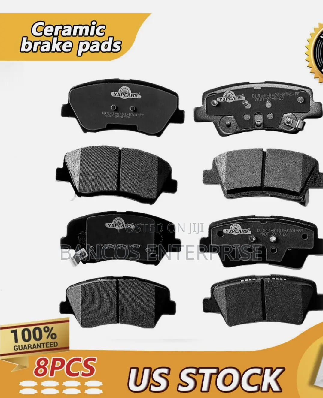 Hyundai Elantra Ceramic Brake Pads USA All Car