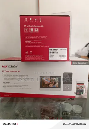 Hikvission Hybrid Ip Video Intercom Kit