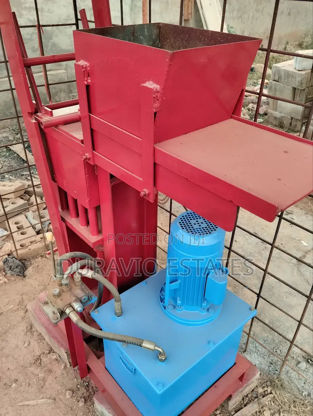 Industrial Interlocking Brick Machine