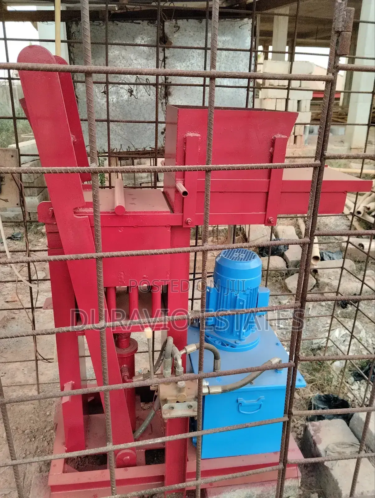 Industrial Interlocking Brick Machine