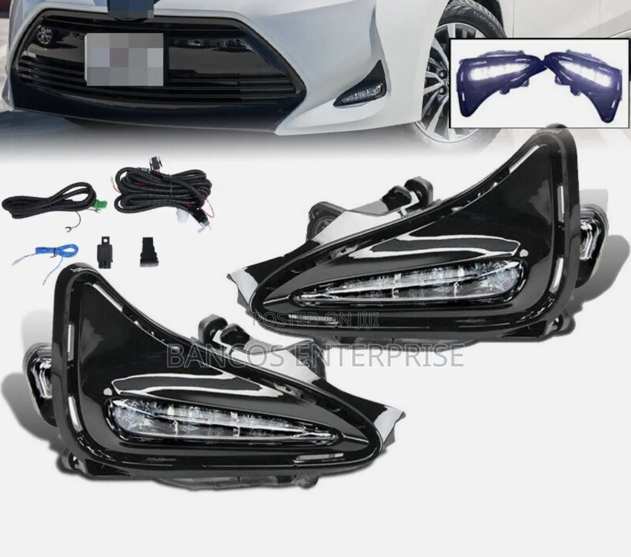 Toyota Corolla 2017-2019 LE Fog Light And Cover