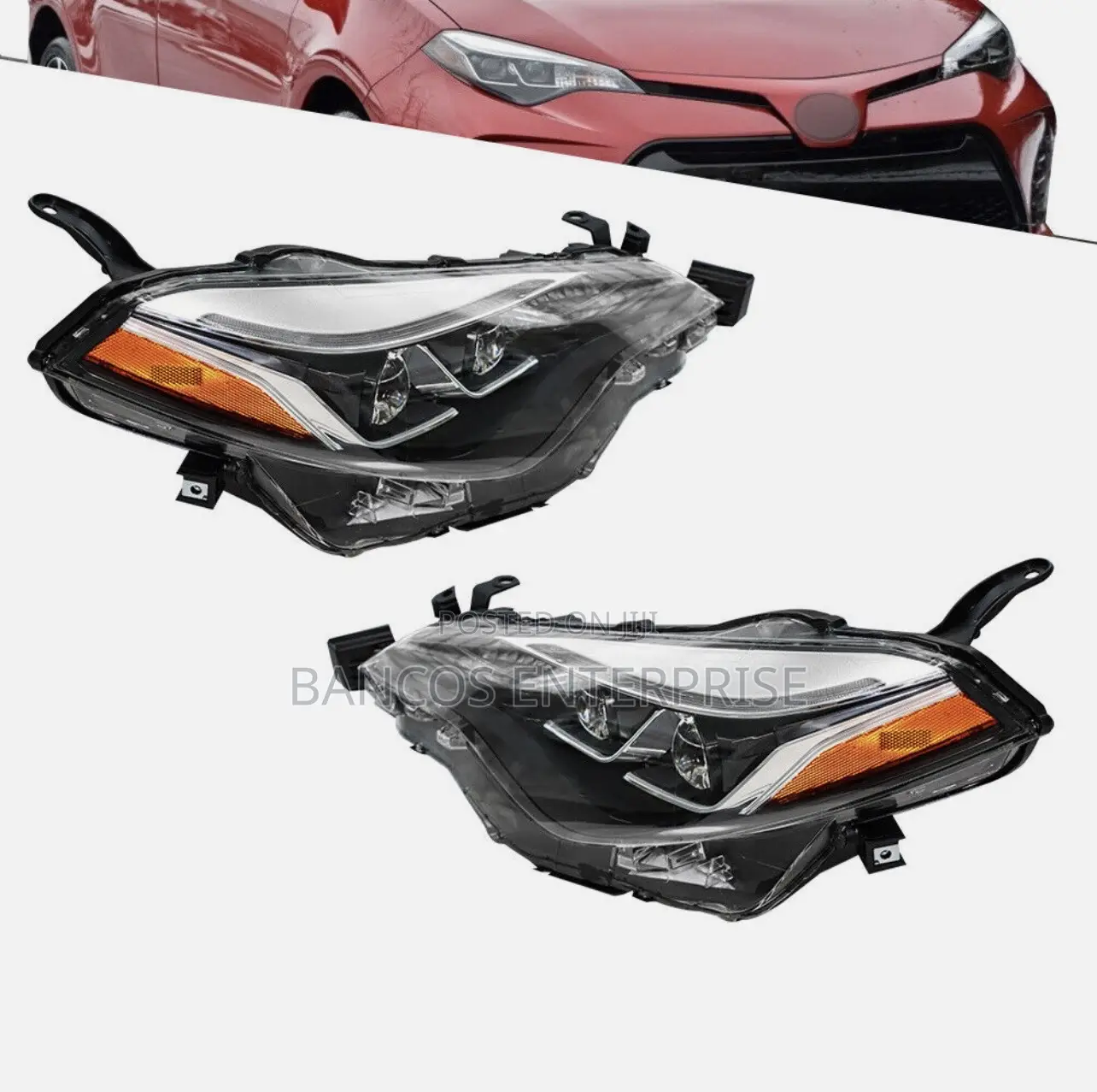Toyota Corolla 2017 Head Light Sports