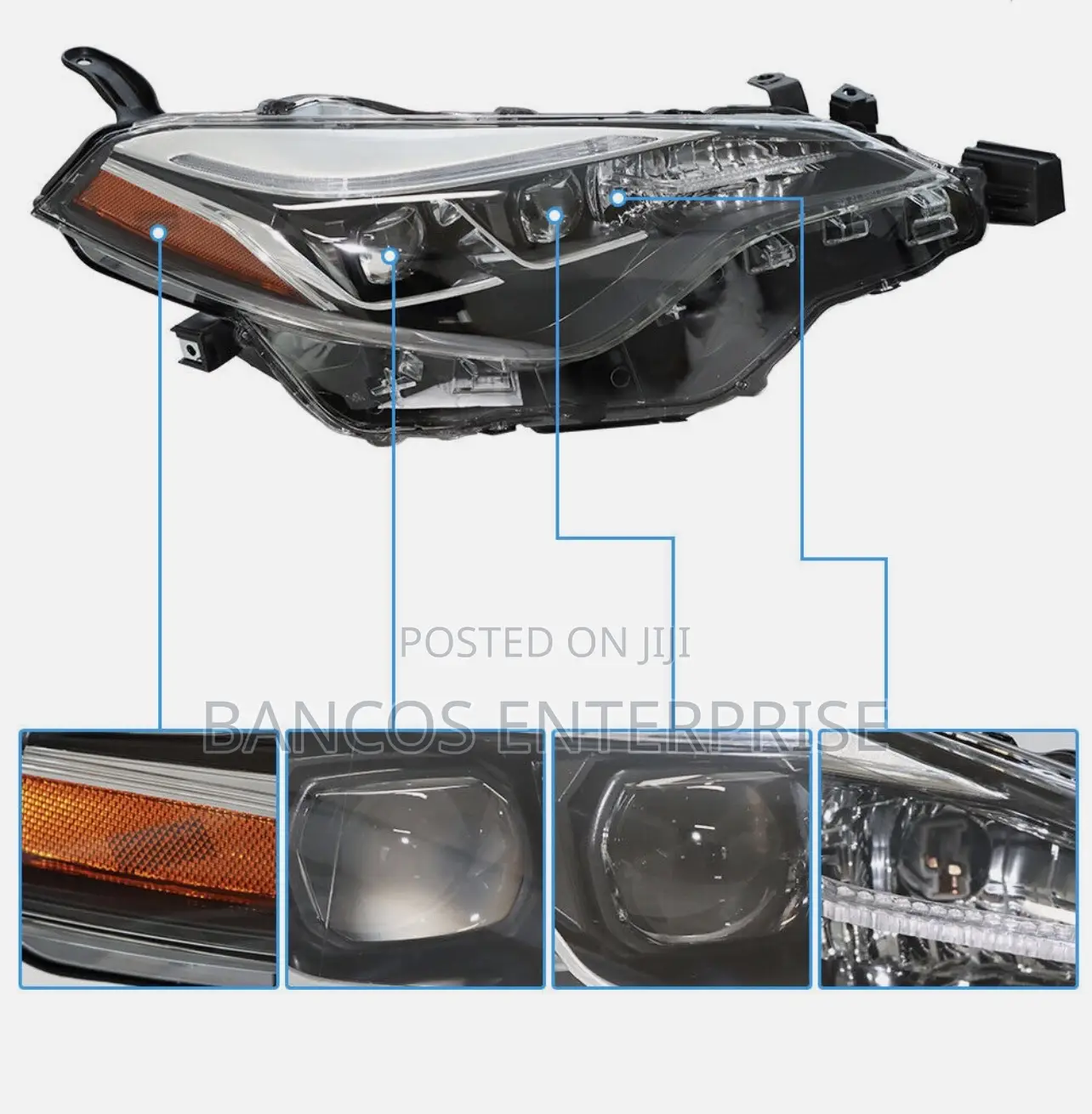 Toyota Corolla 2017 Head Light Sports