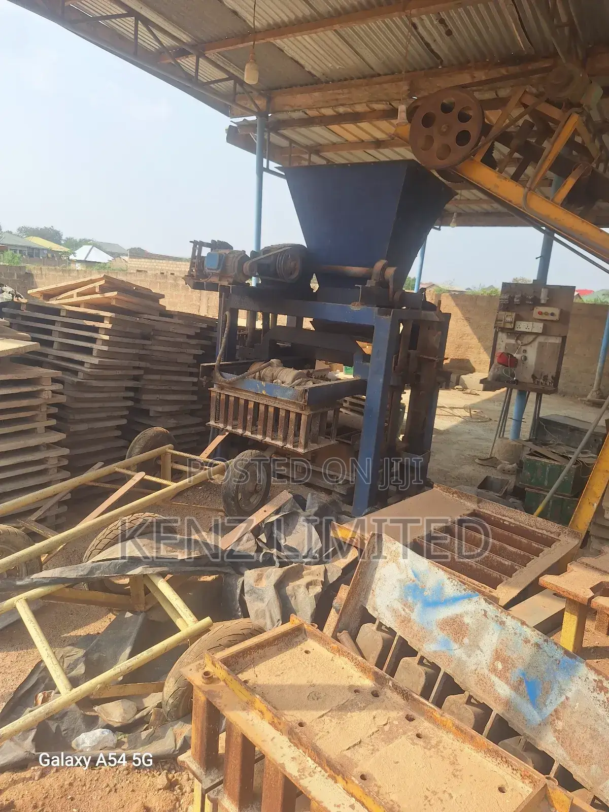 Industrial Block Making Machine
