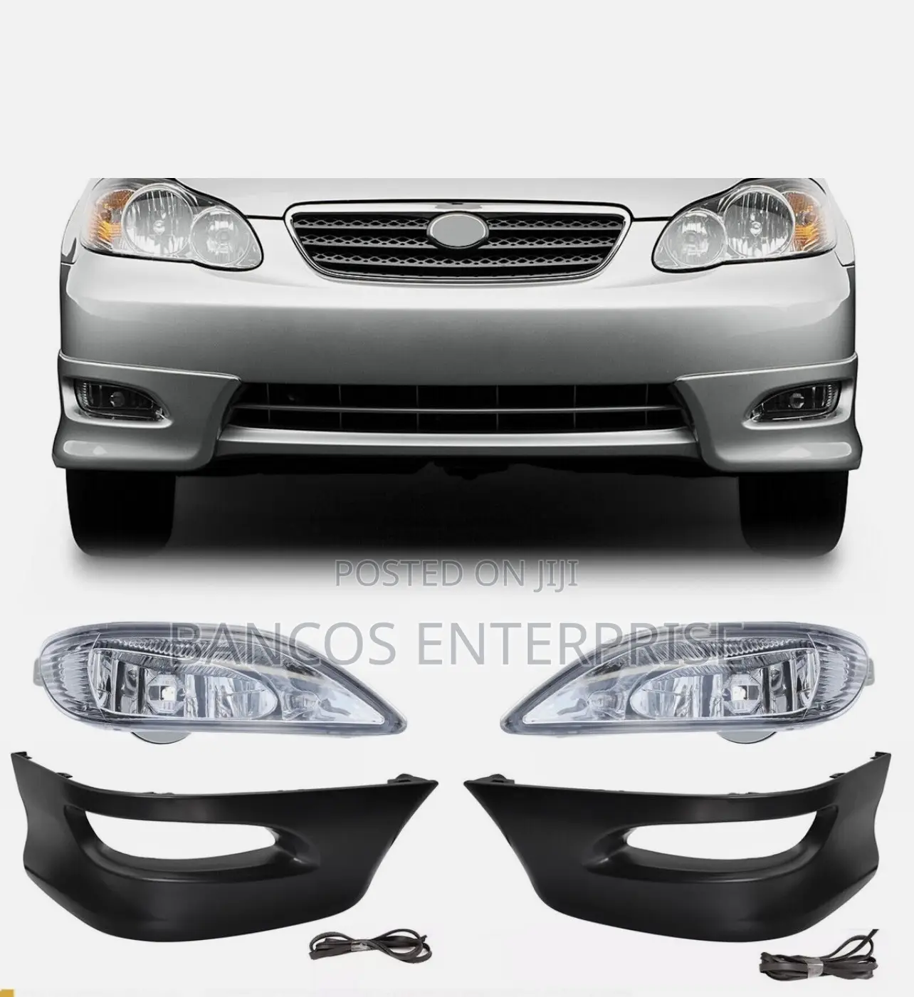 Toyota Corolla 2003-2008 Fog Light, Bumper Spoiler,