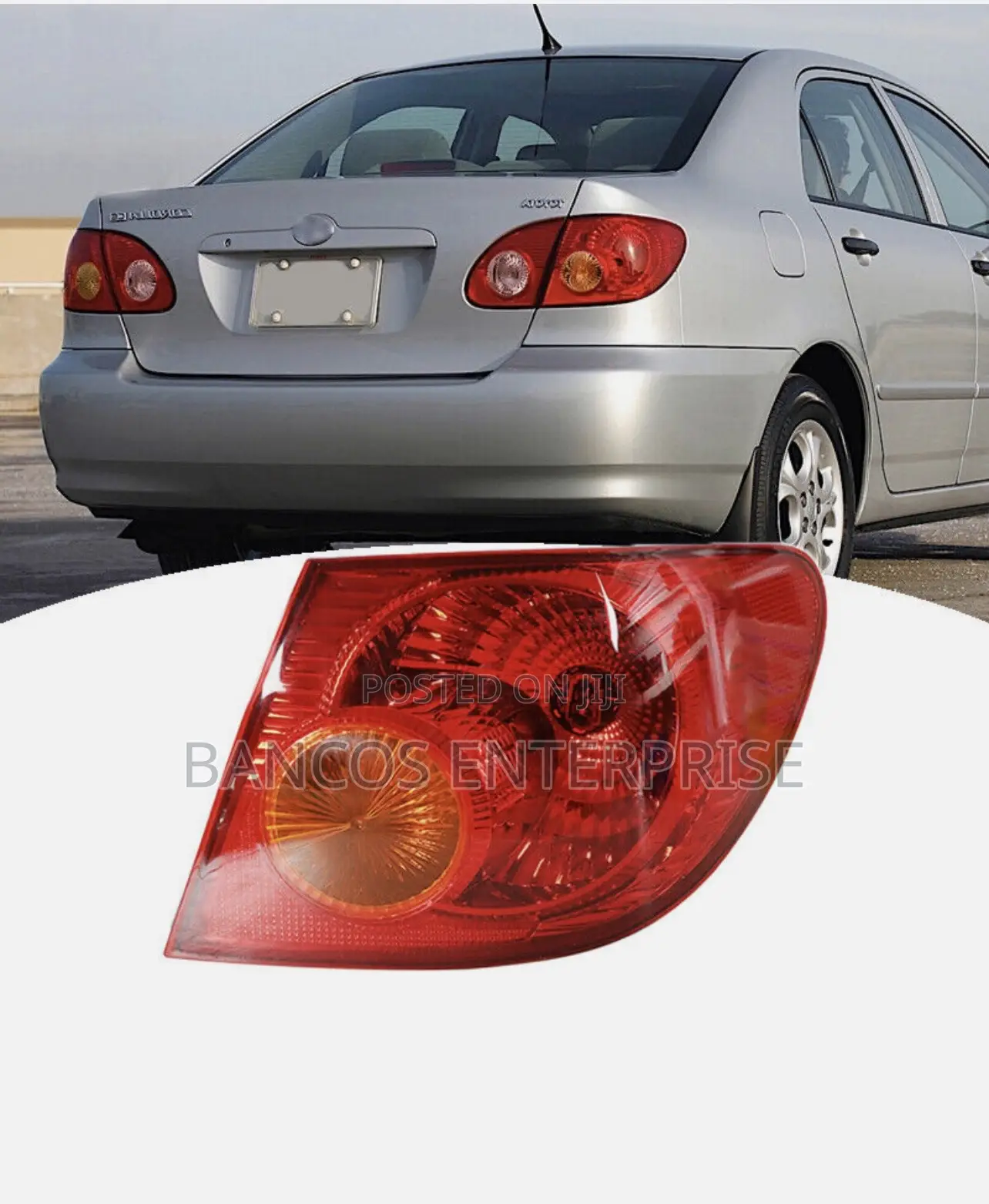 Toyota Corolla 2003-2008 Tail Light