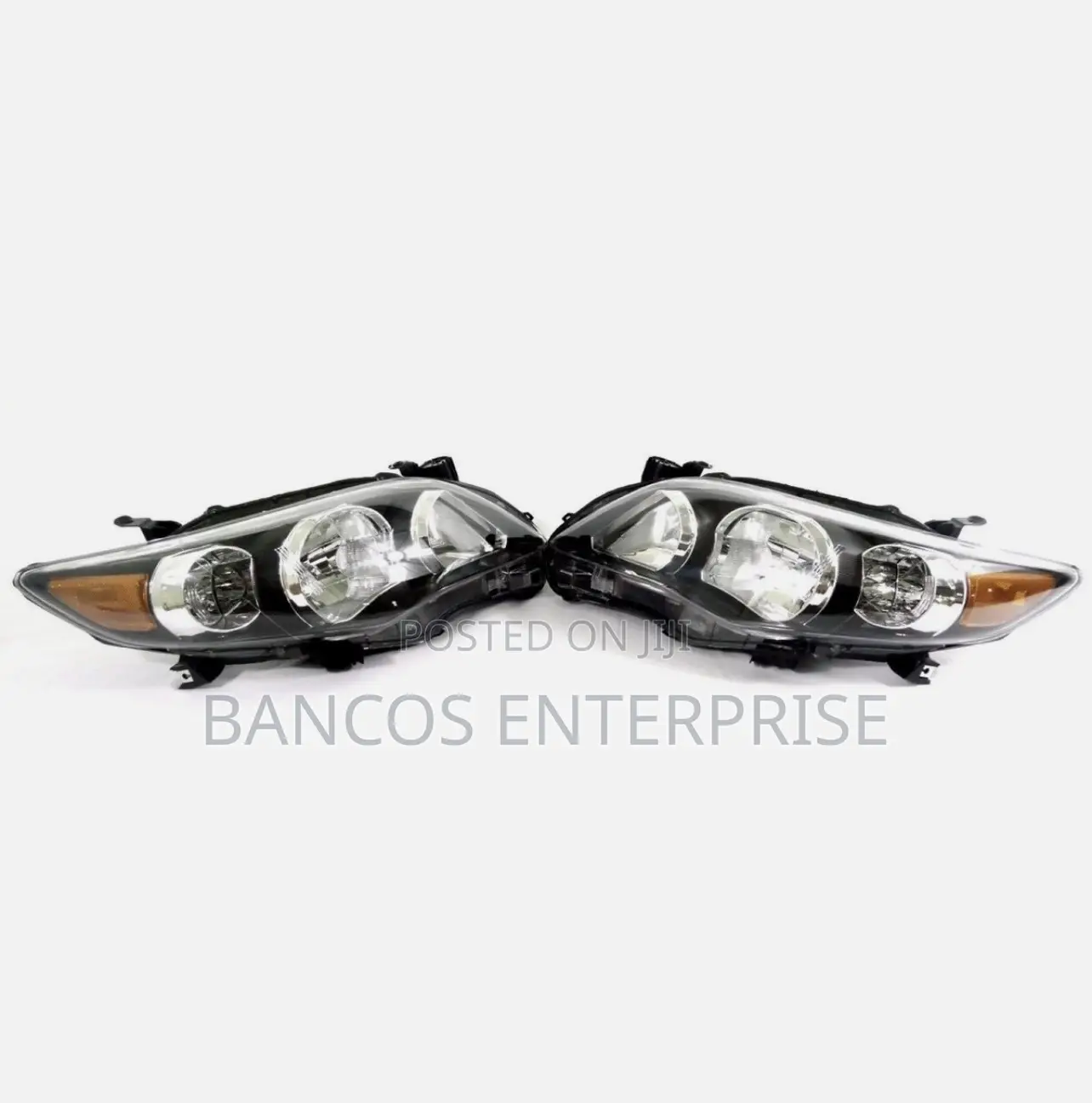 Toyota Corolla 2011-2013 Head Light Black