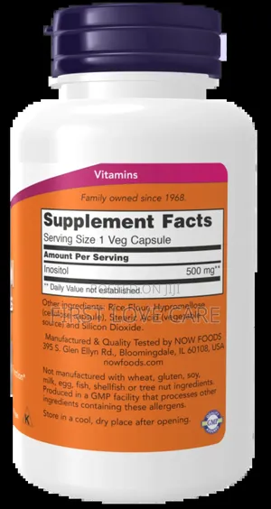 Now Inositol Capsule