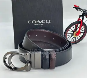 Coach Real Leather Men’S Belt