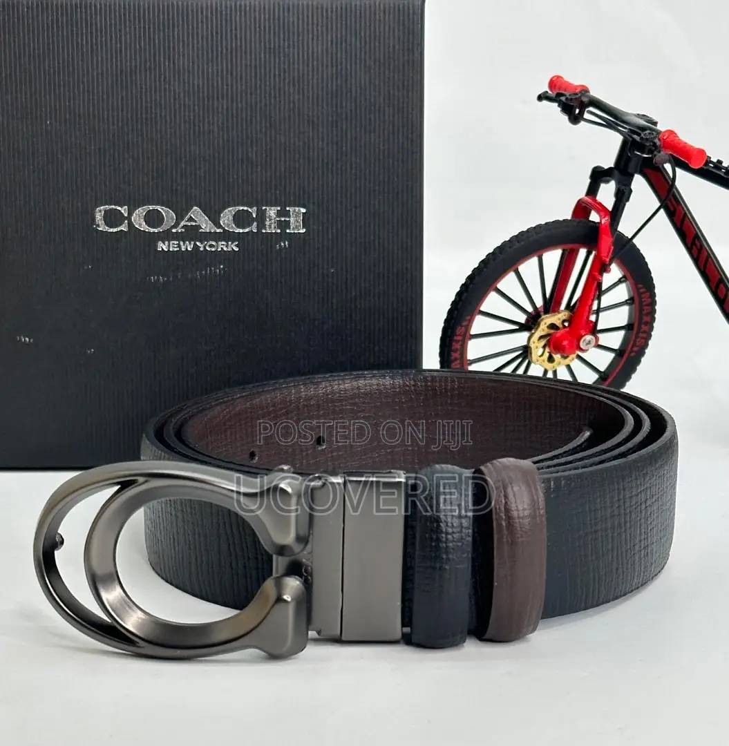 Coach Real Leather Men’S Belt