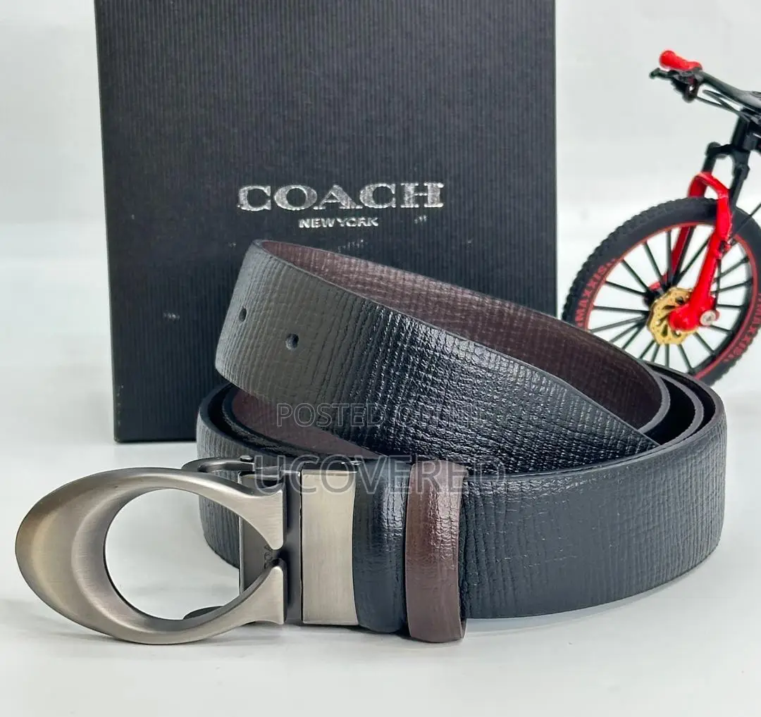 Coach Real Leather Men’S Belt
