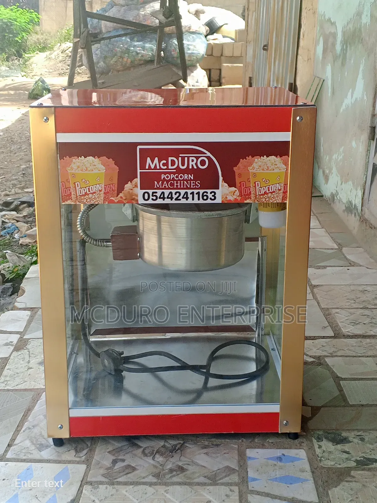 Popcorn Machines ( Ghana Made)