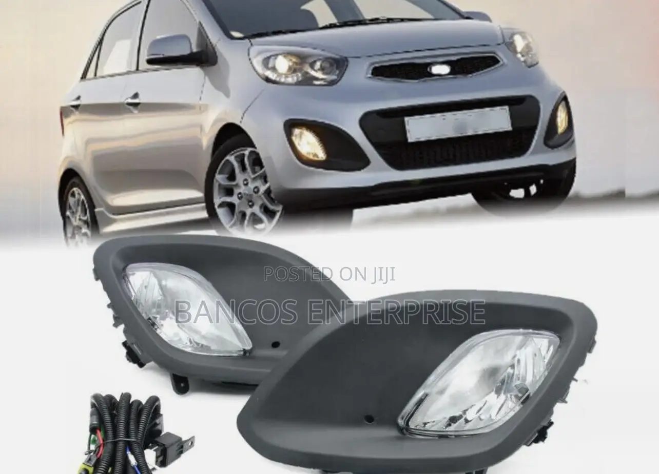 Kia Picanto/ Morning Fog Light And Cover 2012-2014