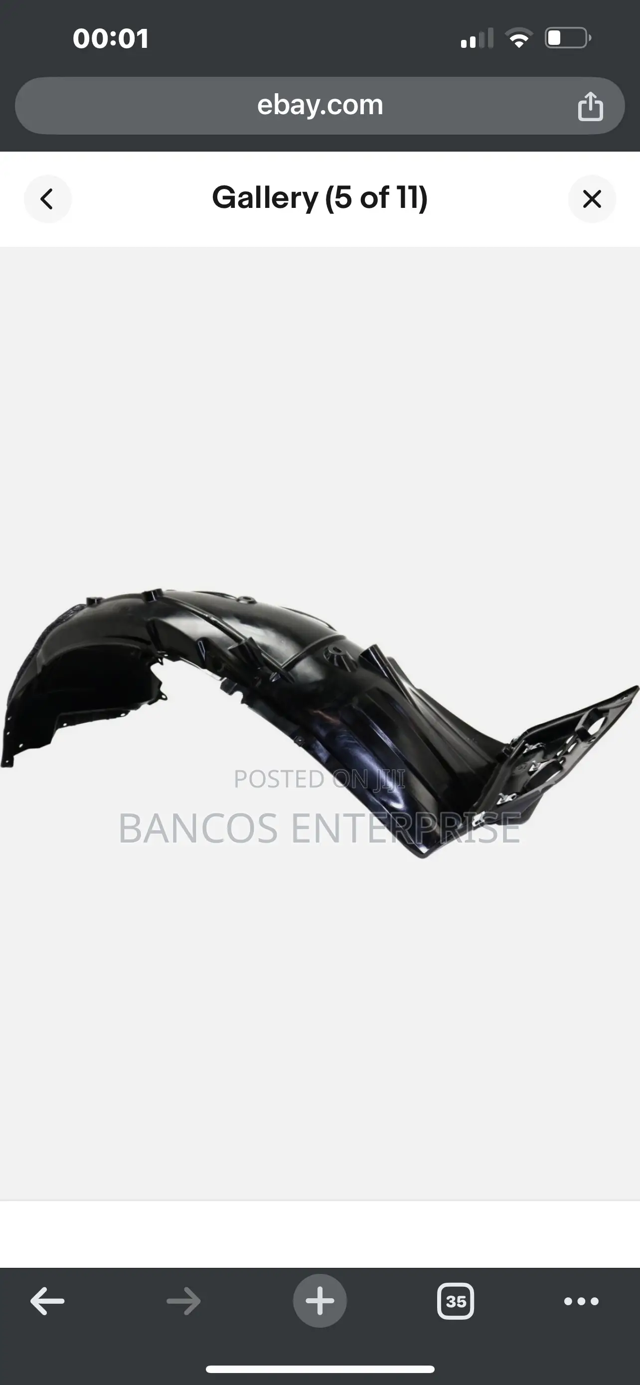 Honda Civic 2016-2023 Fender Linning