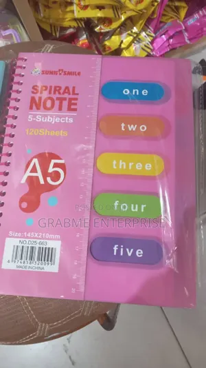 Classy Spiral Note Books