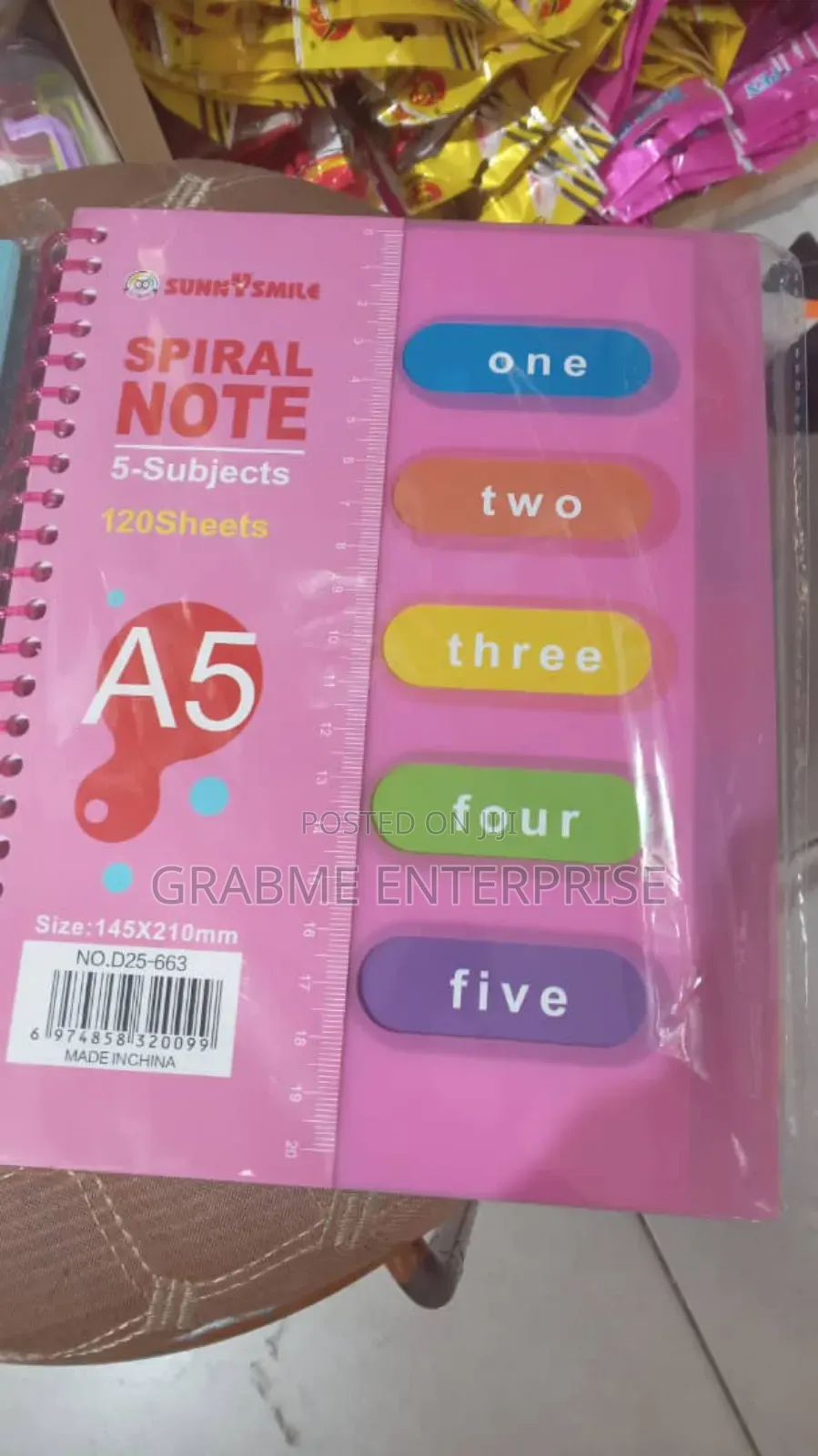 Classy Spiral Note Books