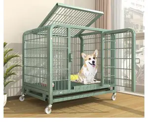 Green Heavy Duty Outdoor Cage