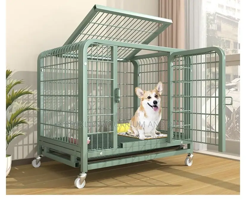 Green Heavy Duty Outdoor Cage