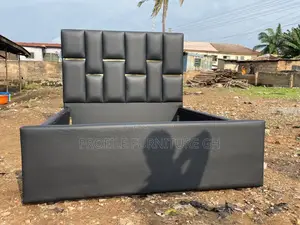 Luminous Black 54/75 Double Bed-Frame