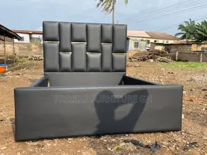 Luminous Black 54/75 Double Bed-Frame