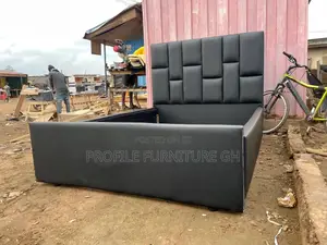 Black Bucolic Doubles Design Bedframe